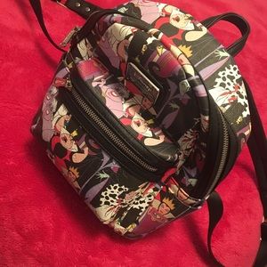Lounge Fly Disney villains mini backpack/purse
